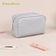 Saffiano PU Makeup Pouch